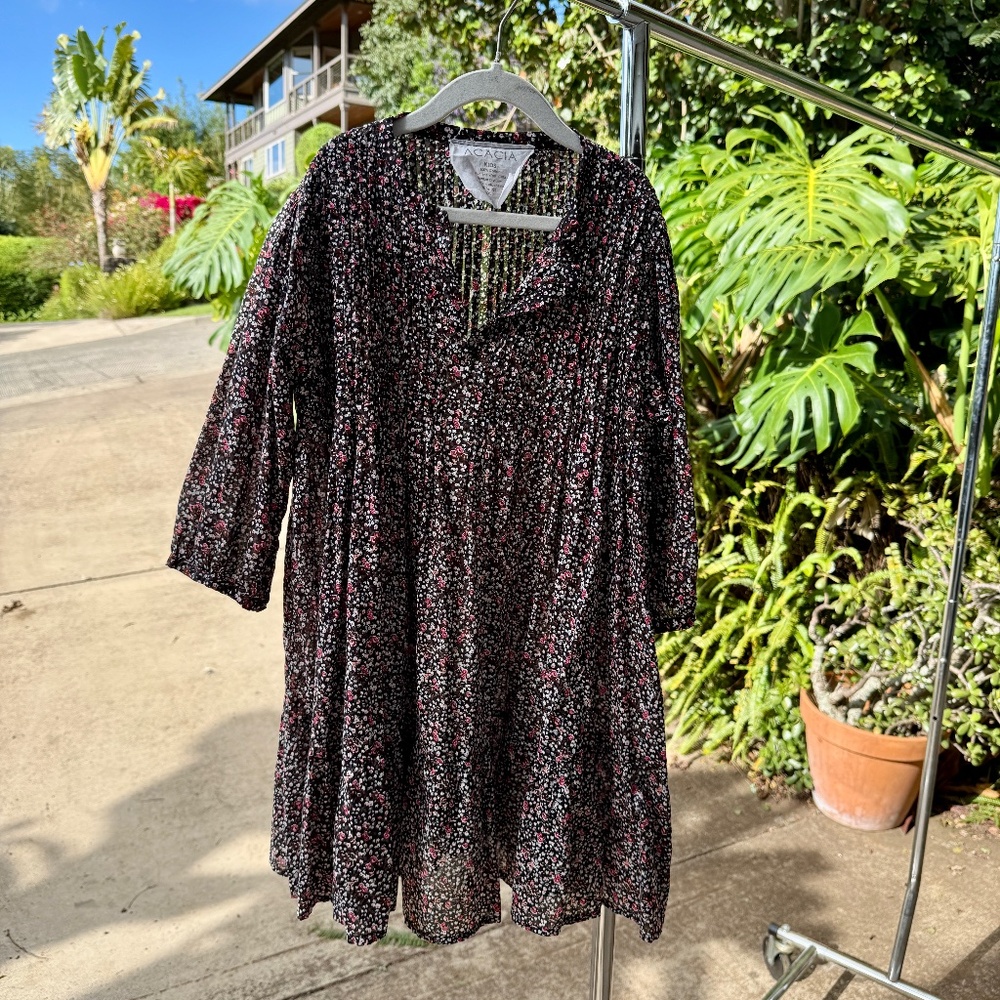 ACACIA Girls Dress - Floral - Size XXL
